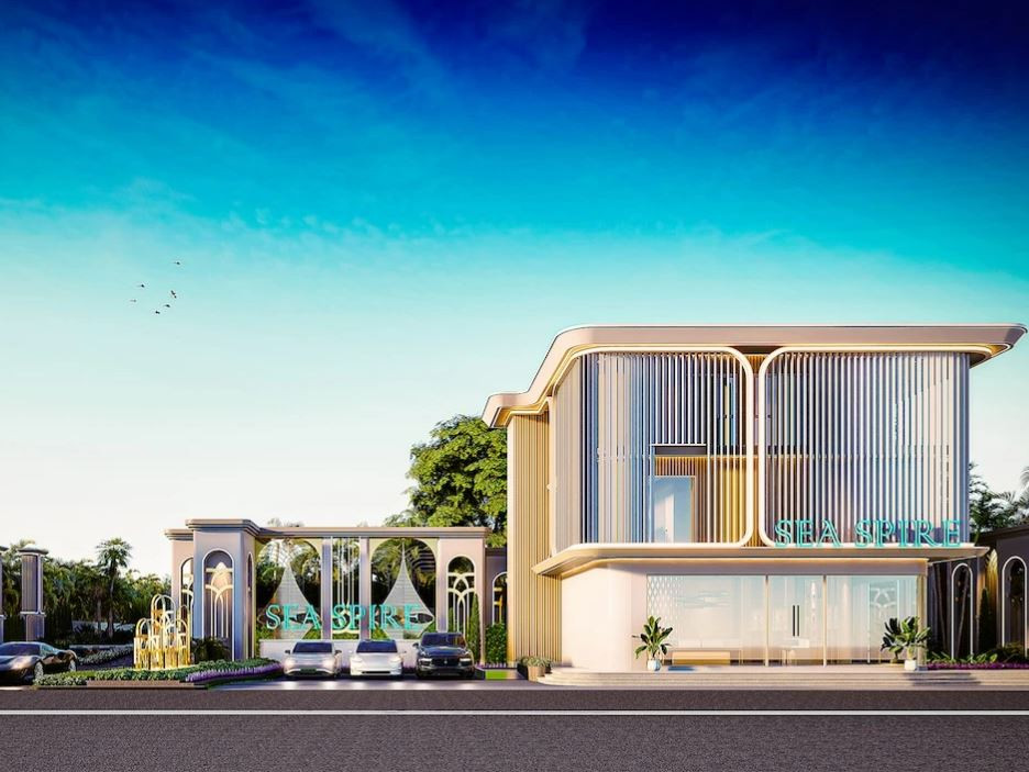 Seaspire — entrance building