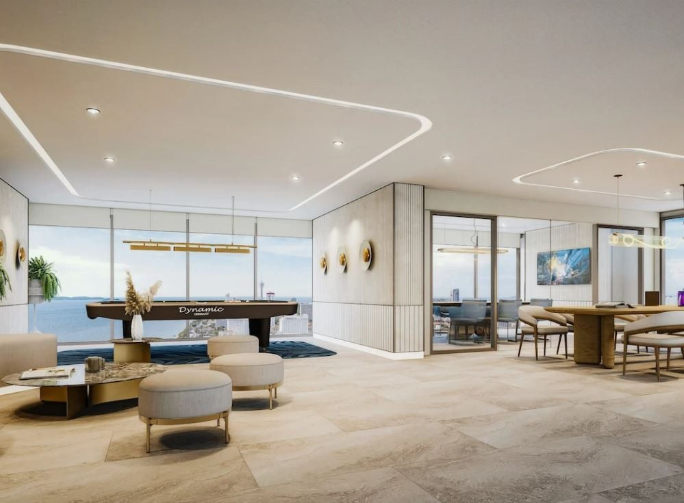 Seaspire — residents' lounge